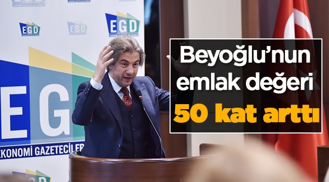 Beyoğlu’nda emlak fiyatları son 10 yılda en az 50 kat arttı