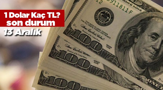 Dolar bu sabah ne kadar oldu? 13/12/2016