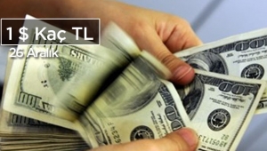 Dolar/TL yılın son haftasında ne kadar?
