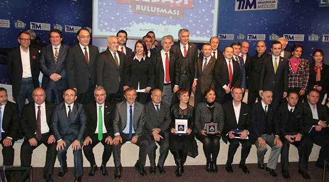 EGD 2016 ekonomi ödüllerini dağıttı