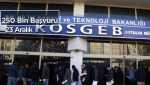 Faizsiz KOSGEB kredisine 250 bin başvuru (1)