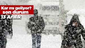 İstanbul için beklenen kar açıklaması