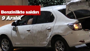 İstanul'da Benzin istasyonunda bulunan park edilmiş araca el yapımı patlayıcı atıldı
