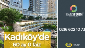 Kadıköy'de 0 faiz 60 ay vade avantajılı fiyatlarla ev fırsatı