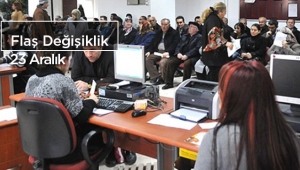 Kadro derecelerinde yapılan değişiklikler Resmi Gazete'de