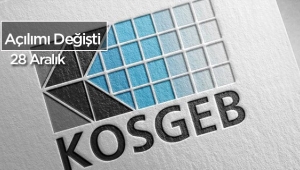 KOSGEB'in açılımında flaş değişiklik Resmi Gazete'de