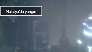 Malatya'da bir öğrenci evinde korkutan yangın