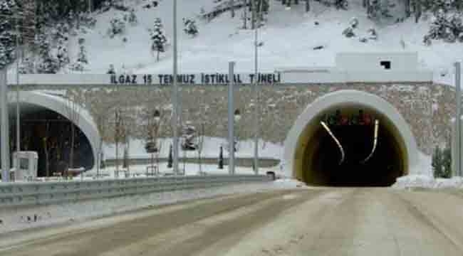 Merakla beklenen Ilgaz Tüneli açılışı bugün