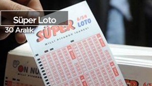 Milli Piyango 29 Aralık Süper Loto çekilişi, yapıldı! Süper Loto 2017'ye 7.586.768,64 TL devretti