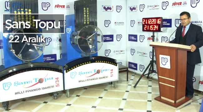 Şans Topu sonuçları 21 Aralık çekilişi ile belli oldu - Milli Piyango Şans Topu devretti