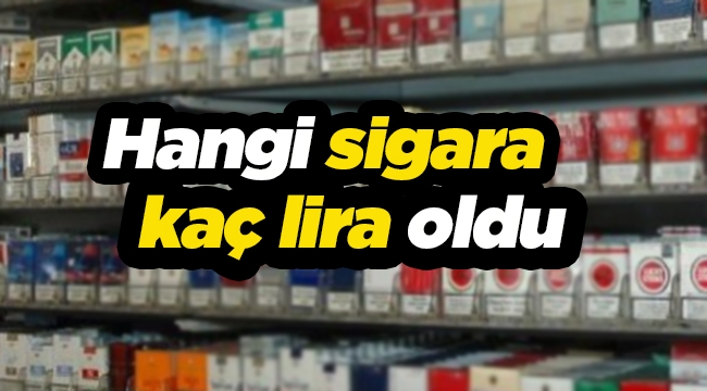 Sigara ve Alkol fiyatları açıklandı! Yeni sigara satış fiyat listesi