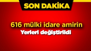 Son dakika atama haberleri; Görev yerleri değiştirilen 616 Kaymakam ve vali yardımcıları isim isim tam listesi (1)
