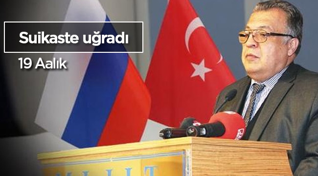 Son dakika haberi: Rusya'nın Ankara Büyükelçisi Andrey Gennadiyeviç KARLOV'a silahlı saldırı