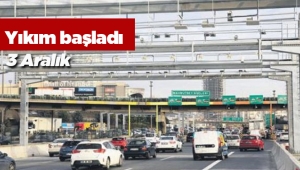 Son dakika İstanbul haberleri: Mahmutbey gişelerinde yıkım başladı