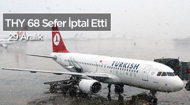 Son Dakika: THY 68 seferini iptal etti
