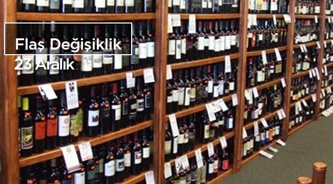 Tütün Mamulleri ve Alkollü İçkilerin Satış ve Sunumuna ilişkin yönetmelik değişti