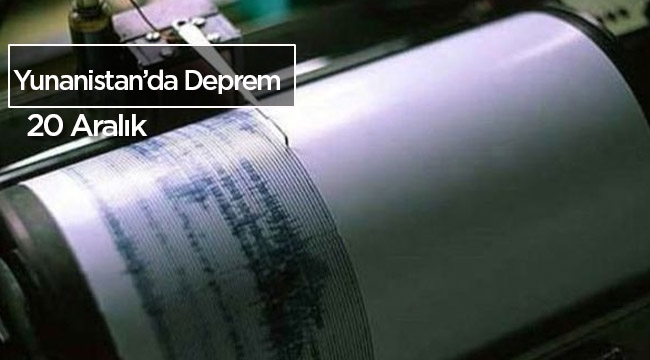 Yunanistan'da deprem! Son depremler komşu 5.5 büyüklüğünde depremle sarsıldı