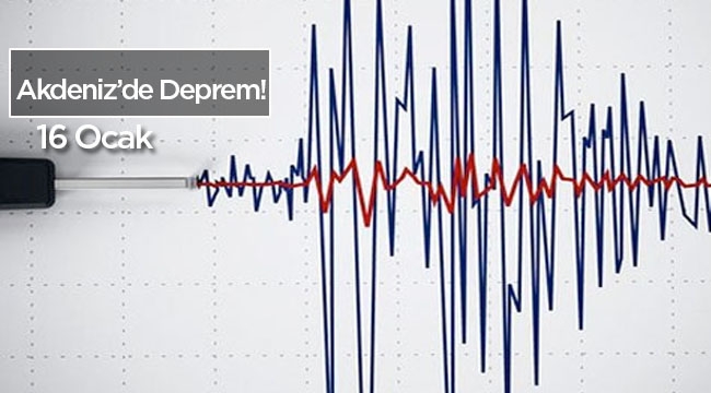 Akdeniz'de deprem! Girit Adası'nda 4.2 büyüklüğünde deprem oldu - Son depremler