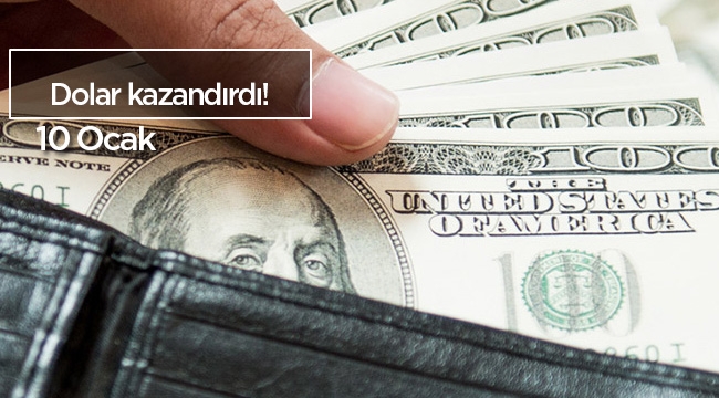 Aralık'ta en çok Dolar kazandırdı