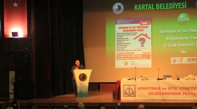 Kartal Belediyesi'nin paneline büyük ilgi