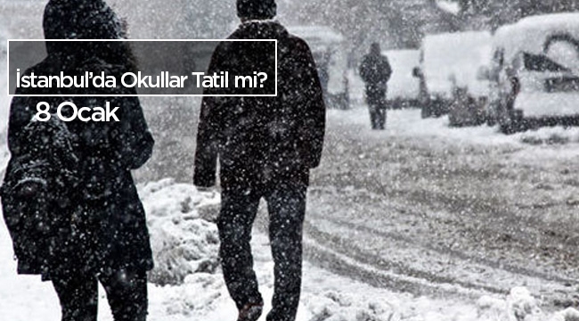 Öğrencilerin merak ettikleri soru! İstanbul'da okullar tatil olacak mı? Okullar tatil edildi mi