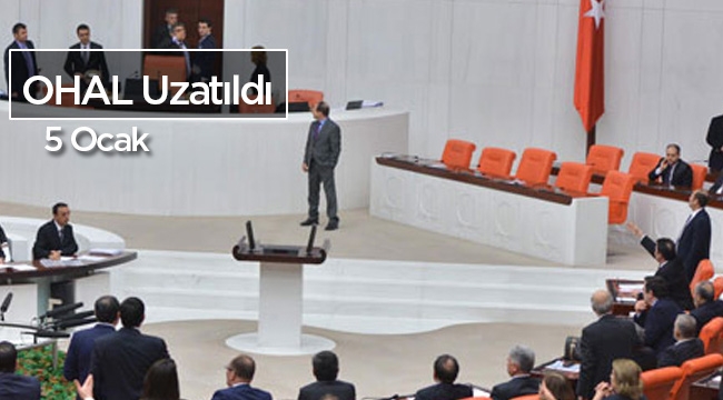 OHAL 3 ay daha uzatıldı