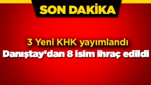 Son dakika: Danıştay'dan 8 kişi ihraç edildi
