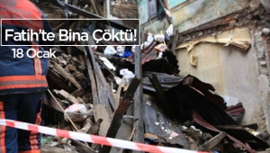 Son dakika: Fatih'te 3 katlı metruk bina çöktü