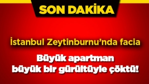 Son dakika: İstanbul'da 7 katlı bina çöktü