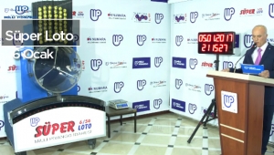 Süper Loto sonuçları 5 ocak 2017 çekilişi ile belirlendi - Milli Piyango Süper Loto 6.kez devretti
