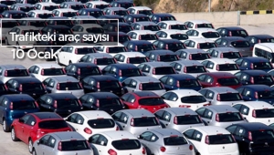 Trafiğe kayıtlı araç sayısı 21 Milyonu geçti