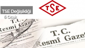 TSE personel yönetmeliğinde değişiklik Resmi Gazete'de