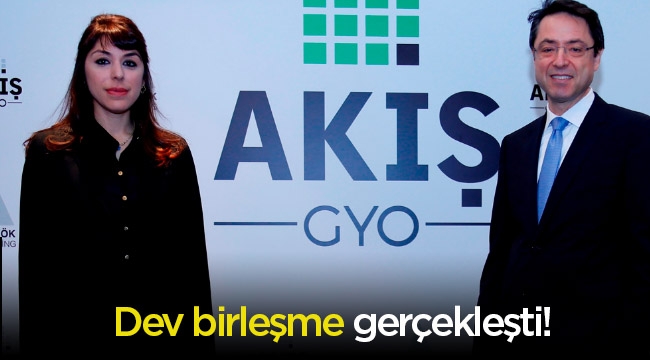 Akiş ve SAF GYO arasında dev birleşme
