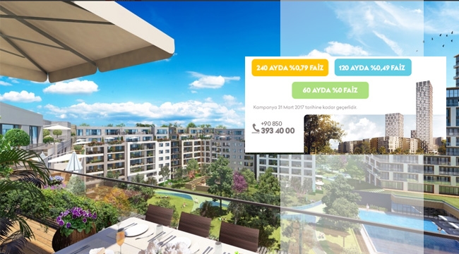 AND Pastel projesi konut fiyatları kaç liradan başlıyor? 240 ay taksitle