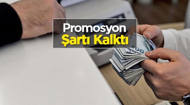 Emekliye şartsız banka promosyonu