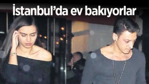 Mesut Özil - Amine Gülşe İstanbul'da ev bakıyor