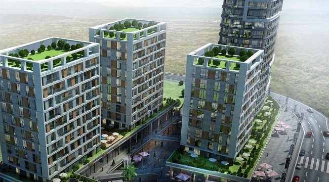"Meydan Halkalı" projesi konut ve mağazalarında satışlar başladı