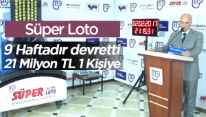 Süper Loto sonuçları 3 Şubat 2017 çekilişi ile bellli oldu - 9 kez devreden Milli Piyango Süper Loto 21 Milyon lira verdi