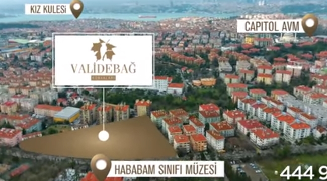 Validebağ Konakları ön taleplerine yoğun ilgi! 240 ay vade...