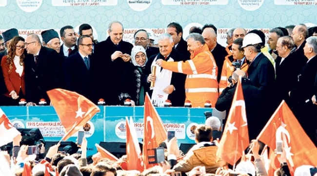 1915 Çanakkale Köprüsü Dünya'nın 1 numarası olacak