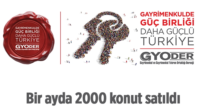GYODER 'in 20 yıl kampanyasında bir ayda 2 milyar 100 milyon TL ciro