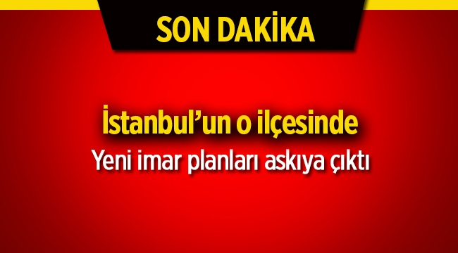 İstanbul Başakşehir'de 2 semtin yeni imar planı askıya çıktı