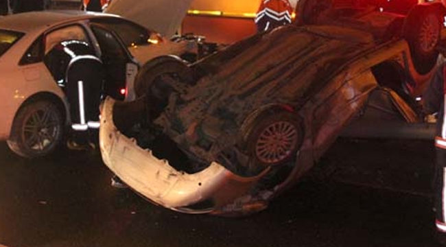 İstanbul Sefaköy mevkiinde feci trafik kazası: 1 ölü