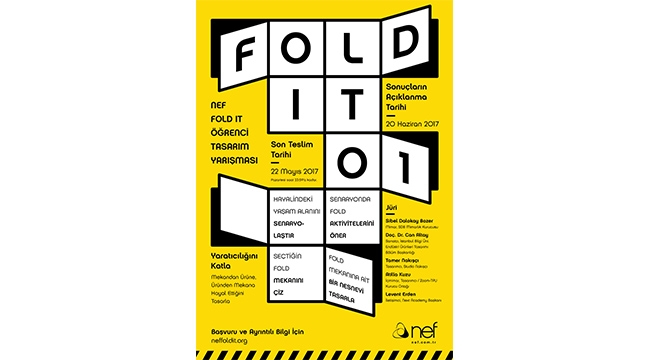 Nef üniversite öğrencileri için tasarım yarışması "Nef fold it" başlıyor
