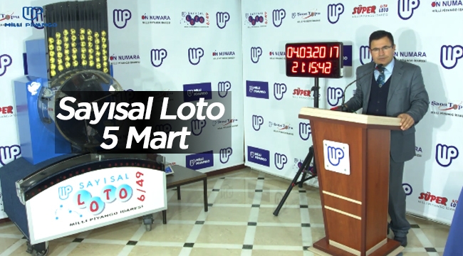 Sayısal Loto çekilişi (4 Mart 2017 - 1060. hafta) sonuçları - Milli Piyango Sayısal Loto ne kadar devretti?