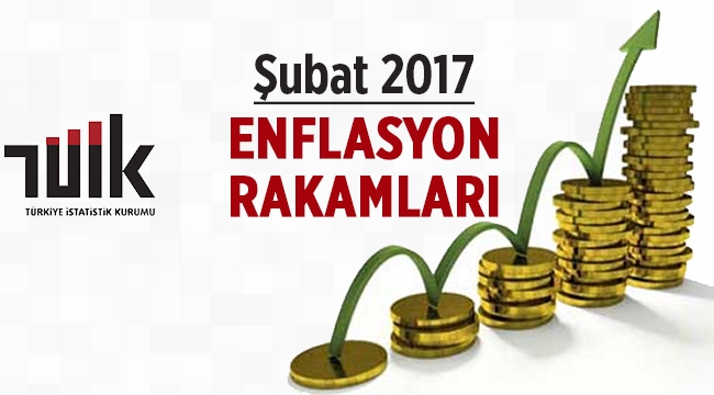 Şubat 2017 enflasyon rakamları açıklandı - 3 Mart 2017 enflasyonda son durum