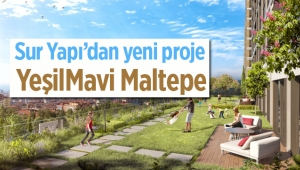 Sur Yapı 'dan 268 konutluk yeni proje "YeşilMavi Maltepe"