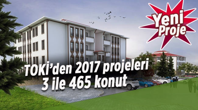 TOKİ, Amasya, Konya ve Çorum'da 465 yeni konut için düğmeye bastı