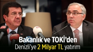TOKİ'den Denizli’ye 2 miyar liranın üzerinde yatırım