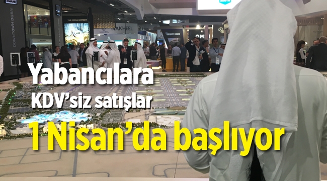 Yabancılara konut satışında KDV muafiyeti başlıyor